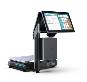 OEM 15,6-Zoll-Dual-Touch-Kassensystem All-<span class=keywords><strong>in</strong></span>-One-Windows-Registrier kasse Digitale Waage Wesentliche POS-Lösung - Product Image 2