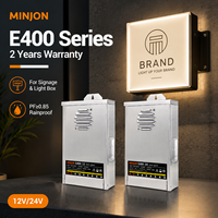 Alimentation LED CE de haute qualité, étanche, 400W 24V, sortie unique, IP45, pour environnements extérieurs difficiles
