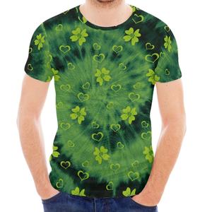 New Arrival Happy <strong>St</strong> <strong>Patricks</strong> <strong>Day</strong> Tshirt Men Leprechaun Costume Green Fashion <strong>T</strong> <strong>Shirt</strong> Irish Shamrock Polyester Clothing Low MOQ - Product Image 4