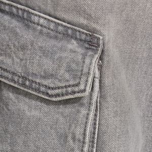 Jeans Cargo Rectos de Alta Calidad para Mujer, Cintura Alta, Estilo Vintage, Transpirables, Pantalones Vaqueros de Mezclilla para Streetwear - Product Image 4