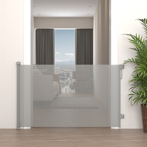 Thêm rộng tự động đóng đi bộ an toàn kim loại thú cưng cổng bé cổng siêu hẹp khoảng cách 30.11-77.36 "Khóa đôi áp lực xoay - Product Image 1