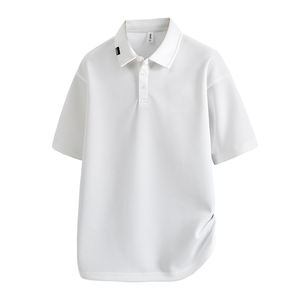 Camisetas Polo de Algodón Transpirables de Manga Corta, Holgadas, Casuales de Verano, con Logotipo Personalizado OME para Hombre - Product Image 4