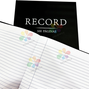 Dominica A4 cứng bìa đen 150/500 trang hồ sơ may ràng buộc máy tính xách tay khuôn viên trường thiết kế - Product Image 5