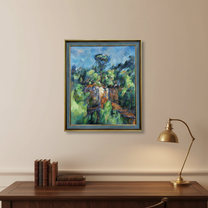 Reproduction de niveau muséal de la peinture numérique haute définition écologique de <span class=keywords><strong>Paul</strong></span> Cézanne, Paysage Bibemus - Product Image 1