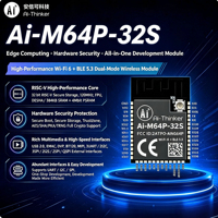 Módulo Combinado de Bajo Consumo Ai-Thinker con WiFi 6 y BLE 5.3, Equipado con Chip BL616CL, Modelo Ai-M64P-32S