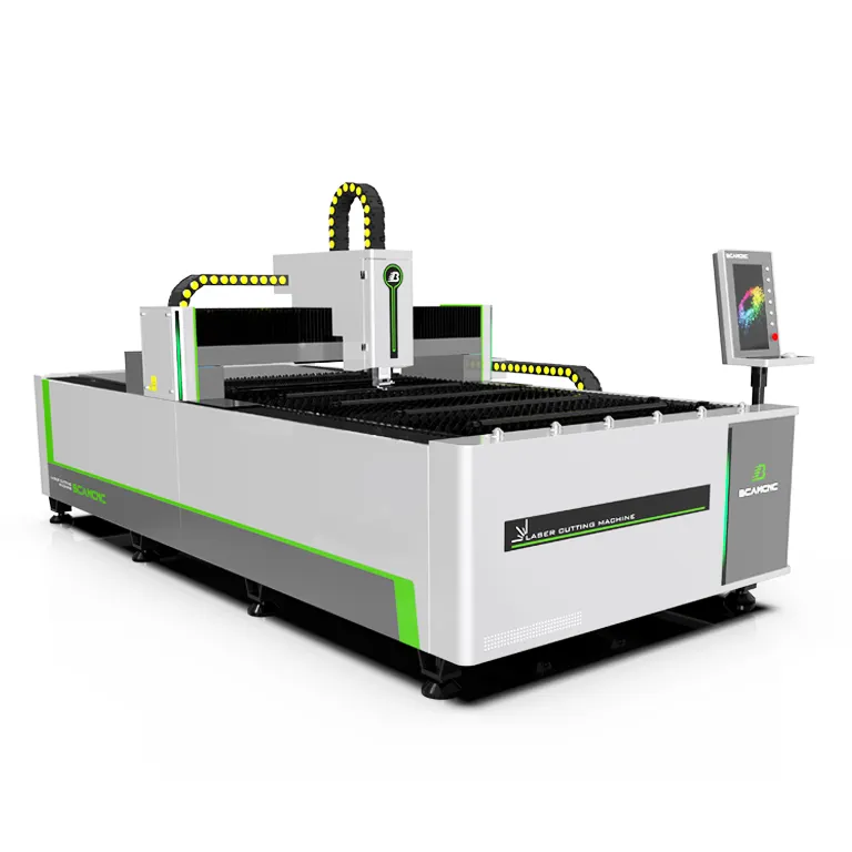BCAMCNC Laser 3015 Machine de découpe laser à fibre 3000w 6000w Prix de la machine de découpe laser pour tôle