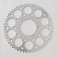 Pignon arrière Surron Ultra Bee 54T CNC en alliage d'aluminium 7075-T6 pour moto électrique tout-terrain haute performance, course hors route