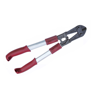 Cizallas para barras <span class=keywords><strong>de</strong></span> acero con mango telescópico, cortacables, pelacables <span class=keywords><strong>de</strong></span> plástico <span class=keywords><strong>de</strong></span> agarre suave, aislamiento <span class=keywords><strong>de</strong></span> cables, mandíbula biselada roja, OEM - Product Image 6