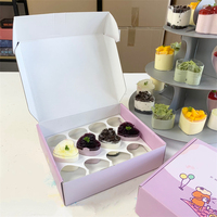 Wholesale Cake Packaging Paper Box Custom Logo Mailer Box Packing Boxes for Sweet Cake Packing