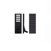 Farola Solar Todo en Uno de Aluminio con Autolimpieza, IP65, AC, para Carreteras, Nuevo Diseño