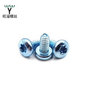 Chinasmall đơn đặt hàng cứng chữ thập lõm đầu tròn khai thác Tủ Torx ổ cắm Pan đầu tam giác răng selflopping khóa vít - Product Image 2