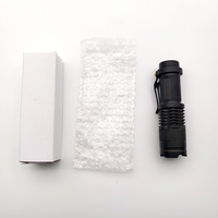 Mini lampe torche UV en aluminium, 395nm 365nm, lampe torche LED UV, lumière noire, lampe torche en aluminium, détection de scorpions, utilisation d'urgence