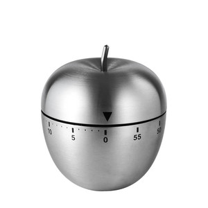 Temporizador de cocina de huevo de acero inoxidable, alarma giratoria mecánica Manual, temporizador de cuenta regresiva de 60 minutos para cocinar - Product Image 3