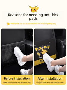 1PCS Car Seat <b>Back</b> Cover <b>Protector</b> for Kids Cartoon Anti Kick Mat With Bag Waterproof for Children Auto Pad Interior Accessories - Product Image 2
