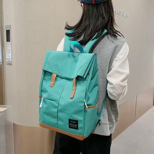 Ladies Flap <b>Backpack</b> Oxford Fabric Lightweight <b>Women</b> Daypack 20L Fashion School <b>Travel</b> Bag <b>for</b> Teen Girls Students Campus - Product Image 3