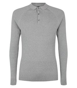 Suéteres de lana de ajuste clásico para hombre, cierre de cremallera de cuarto de patrón sólido, cuello levantado térmico de invierno de talla grande 7gg Machine Pull Bromley - Product Image 4