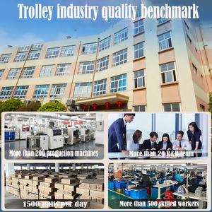 अतिरिक्त बड़े कुत्ते के स्ट्रेलर एडजस्टेबल हल्के तह पालतू जानवर सभी-इलाके 4 व्हील दोहरी प्रविष्टि सुरक्षा कुत्ते रोलर - Product Image 6