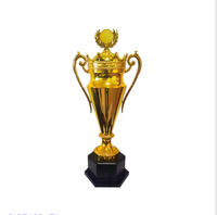 Base de trophée en bois noir pour compétition sportive porte-gobelet universel imprimé UV Football Football Awards pour l'école cadeaux de bienvenue