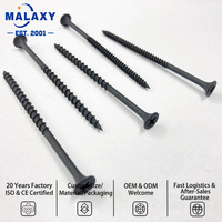 Tornillos para paneles de yeso de acero galvanizado Malaxy, tornillo para paneles de yeso de rosca gruesa