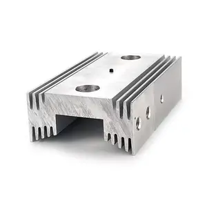 Professional customized Aluminum Extrusions Profiles Heat Sink Cooler Supplier Extrude Heat sink for mechanical equipment