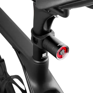 Gaciron akıllı fren lambası W10-BS eyer dağı şarj edilebilir su geçirmez akıllı bisiklet arka ışık Led bisiklet ışığı