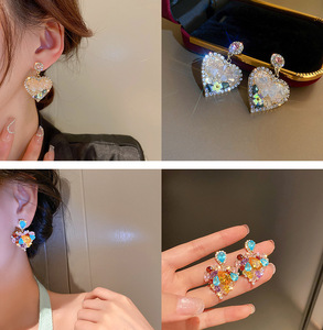 DAIHE 2024 สินค้าใหม่มาใหม่สไตล์เกาหลีต่างหูแฟชั่นเครื่องประดับต่างหู <span class=keywords><strong>Promare</strong></span> ต่างหูห่วงชุบทอง - Product Image 6