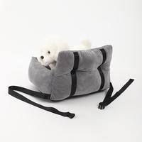Lits de voiture portables pour animaux de compagnie rappel arrière siège de sécurité de voyage anti-collision lit de transporteur de voiture