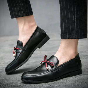 Chaussures Oxford décontractées de haute qualité pour hommes 2026, en cuir véritable, design intemporel, imperméables et respirantes - Product Image 2