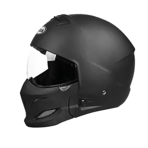 Combination retro style men's full face racing helmet women's classic helmet accessories motorcycle helmet