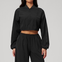 Nouvelle arrivée, veste pour femmes, séchage rapide, fitness, respirante, athlétique, zippée, grande taille, multicolores
