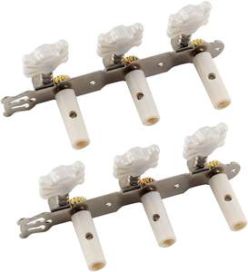 Tête de Machine de réglage de guitare plaquée or, <span class=keywords><strong>chevilles</strong></span> de réglage de guitare classique nickelées (MH-02C) - Product Image 2