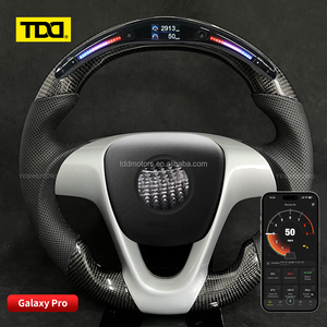 พวงมาลัยคาร์บอน TDD LED สำหรับรถเบนซ์ สมาร์ท 451 453 พวงมาลัยแบบมีไฟ LED - Product Image 1