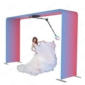 Overhead 360 Photo Booth Automatic Photobooth 360 Photo Booth Round 360 Degree Party Video Camera Photo Booth