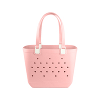 Bolsa de Compras de Hombro Grande de Silicona y EVA, Impermeable, Reutilizable y Lavable, para Mujer, Ideal para Viajes y Playa
