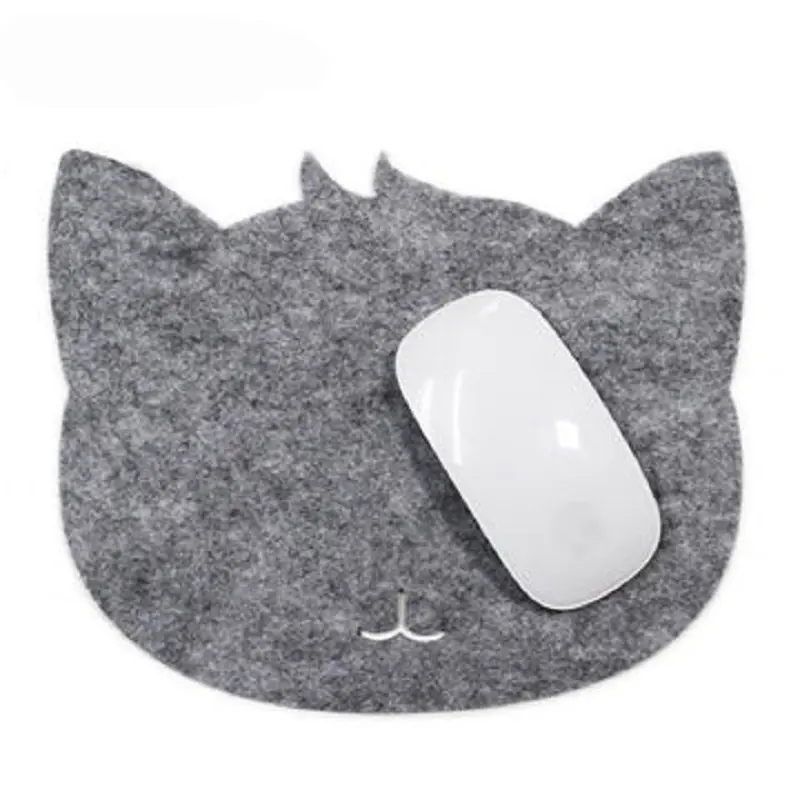 Customized large size felt mouse pad laptop desk mouse pad