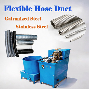 튜브 압출 유연 강철 도관 배기 호스 제조 기계 파이프 유연 호스 - Product Image 1