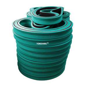 Yonghang Traction Belt PK1600 100mm Width Green Rubber Multi Groove For <b>Machinery</b> - Product Image 3