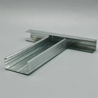 Profilés en acier galvanisé léger CD60 UD27 pour système de plafond suspendu en plaques de plâtre