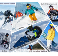 Masque de ski pour femmes et hommes, double couche, UV400, anti-buée, lentille cylindrique, pour snowboard en plein air