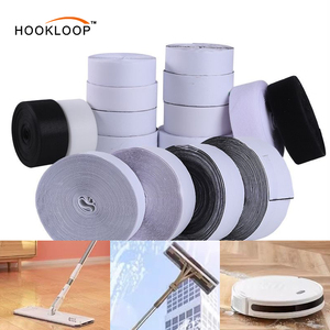 Kích Thước Tùy Chỉnh Có Thể Giặt Móc Vòng Lặp Fastener Băng Bền Dính Dải Cho Lau Thay Thế Và Làm Sạch Công Cụ Tập Tin Đính Kèm - Product Image 1