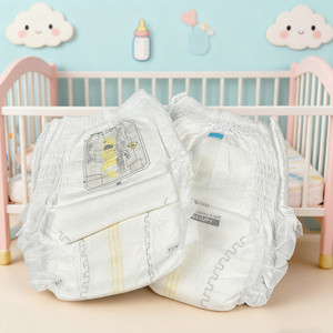 Couches à absorption d'impression animale Soft Dipper Panales Angel Baby Dipers - Product Image 1