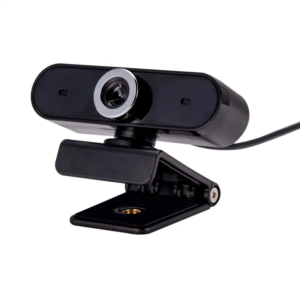 كاميرا مصغرة HD كاميرا الويب عصر المدمج في ميكروفون HD كاميرا الويب عبر الإنترنت الدرس كاميرا بـ USB عريضة فيديو 360 درجة دوران