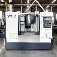 Centre d'usinage vertical CNC 3 axes TENAKS VMC650 haute précision, robuste, commande GSK, simple BT40