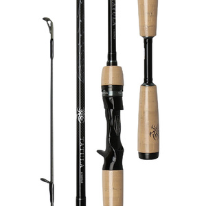Canne à pêche Tatula Lure Rod 6m, action moyenne rapide, en fibre de carbone, pour la pêche au bar en eau douce et salée. - Product Image 1
