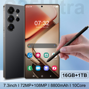 Smartphone S25Ultra 5G Sbloccato di Alta Qualità, Deca Core LTE 16GB+1TB, Fotocamera 108MP, Dual SIM, Telefono <span class=keywords><strong>Cellulare</strong></span> <span class=keywords><strong>da</strong></span> Fabbrica Spagnola - Product Image 1