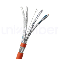 Câble Ethernet Cat7 500m Rouleau UTP 23AWG CCA Haute Vitesse 1000MHz Compatible PoE Câble Réseau de Sécurité CCTV Connecteur RJ45