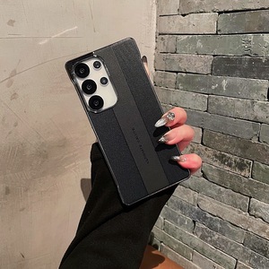 เคสโทรศัพท์ PH657 เหมาะสำหรับ <span class=keywords><strong>Samsung</strong></span> S25Ultra S24  ชุบเคลือบป้องกันรอยขีดข่วน หนังเรียบ แม่เหล็กดูดติดแน่น ไร้ขอบ สำหรับ S25 - Product Image 2