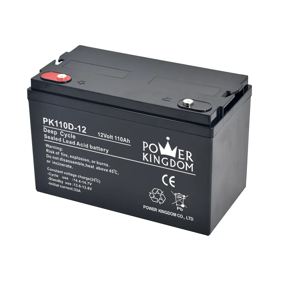 Nieuw Product 110ah 12V Oplaadbare Batterijen 12V Deep Cycle Batterij 110ah Loodzuurbatterijen