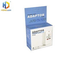 Adaptor kustom Universal Travel Adaptor Universal steker perjalanan USA