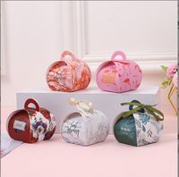 Nouvelle Tendance 2025 : Boîtes Cadeaux de Mariage en Carton Ondulé Écologiques et Portables, Design Moderne de Luxe avec Revêtement UV, Idéales pour le Sucre